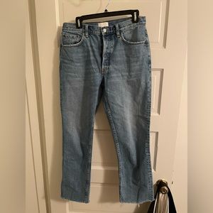 BOYISH Womens Tommy High Rise Straight Jeans Size 29